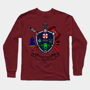 Dark Geek Crest Long Sleeve T-Shirt